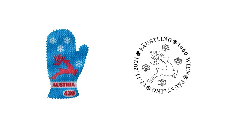 Special stamp mitten